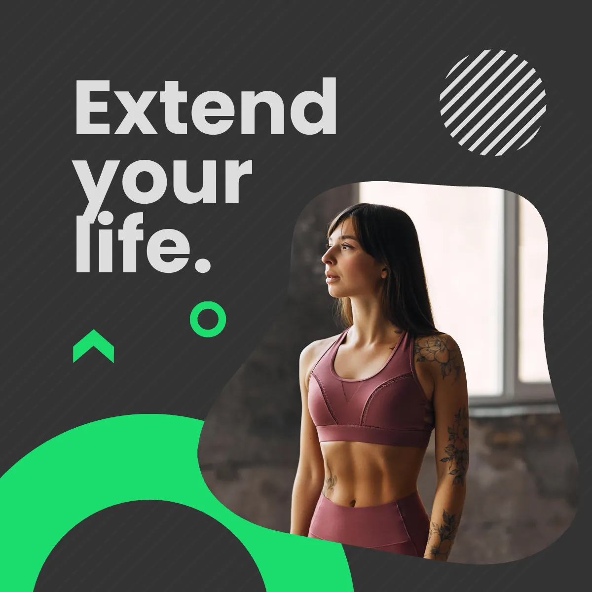 Free Healthy Lifestyle Puzzle Post, Instagram, Facebook Template to Edit Online