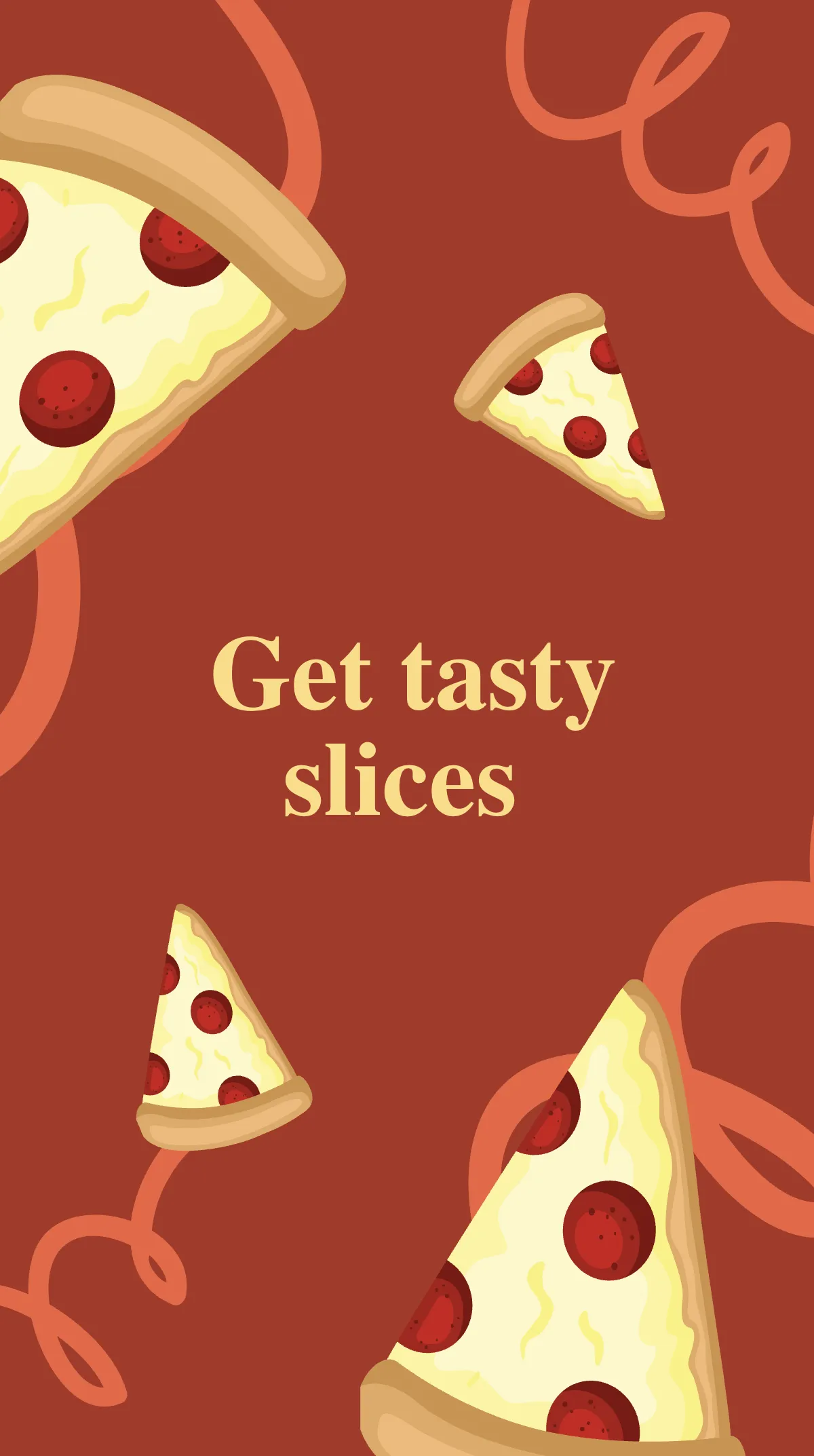Free National Pizza Day Instagram Story Template to Edit Online