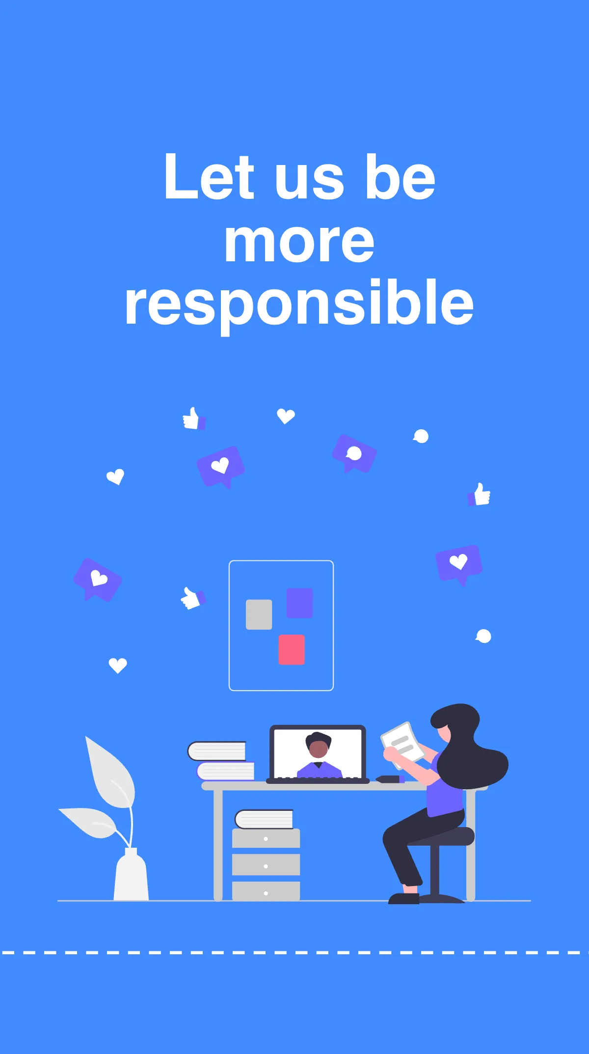 Free Safer Internet Day Instagram Story Template to Edit Online