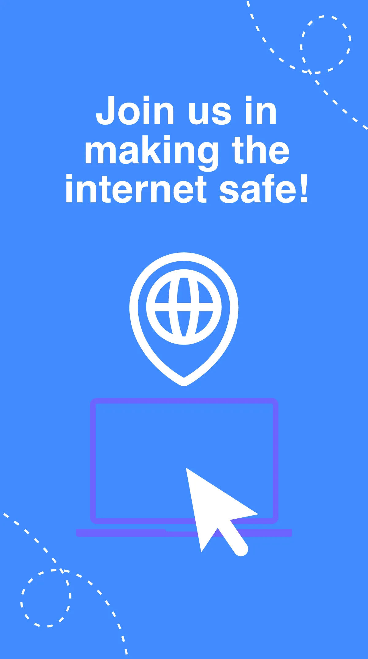 Free Safer Internet Day Instagram Story Template to Edit Online