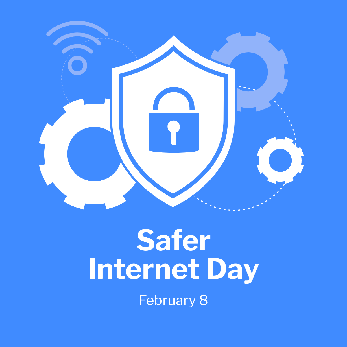 Safer Internet Day Linkedin Post Template