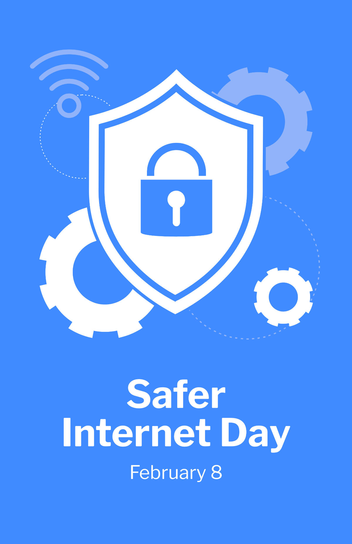 Safer Internet Day Poster Template
