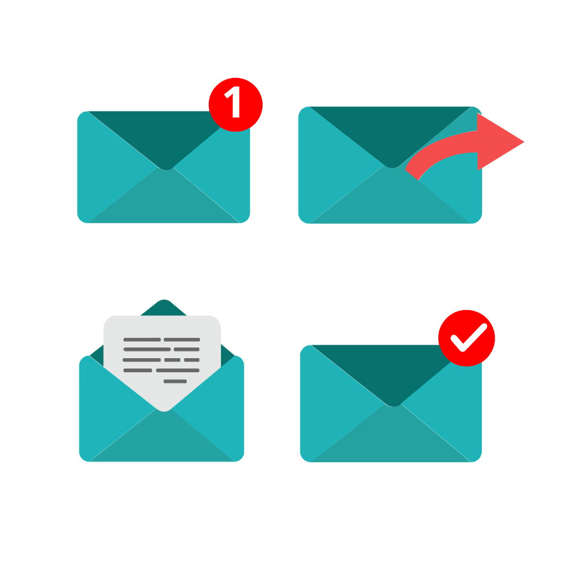 Free Envelope Icon Vector Template
