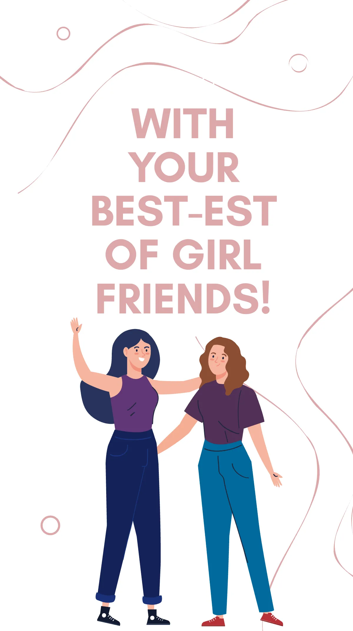 Free Galentines Day Party Instagram Story Template to Edit Online