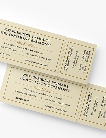 Free Printable Graduation Ticket Template Printable Templates