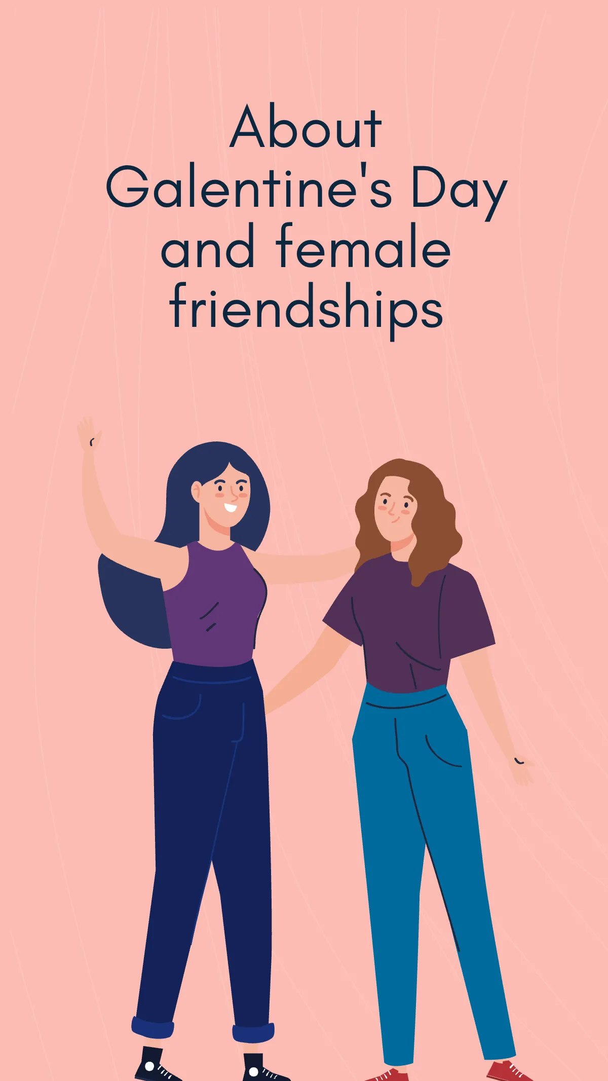 Galentines Day Quote Instagram Story Template