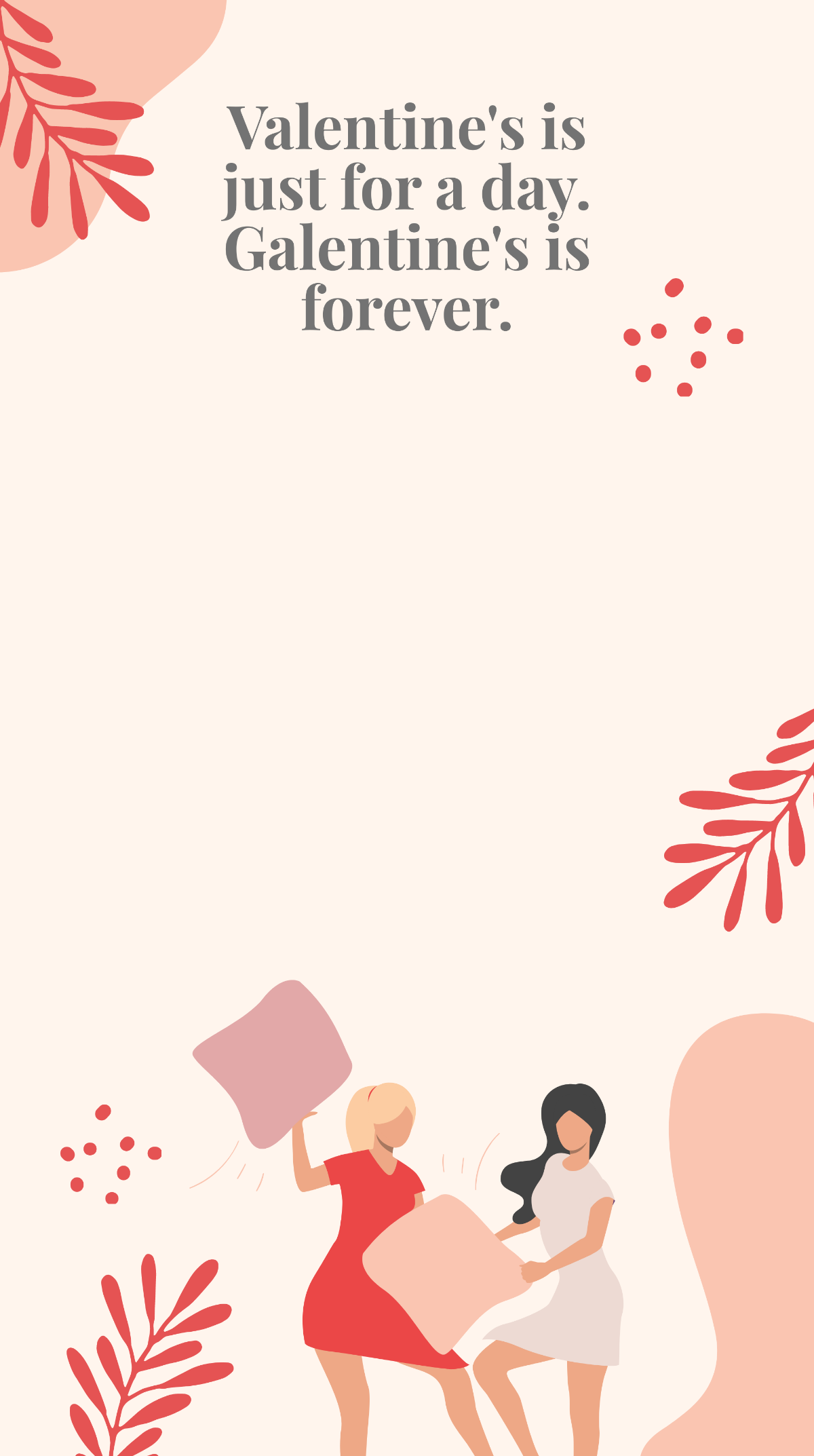 Free Funny Galentines Day Snapchat Geofilter Template