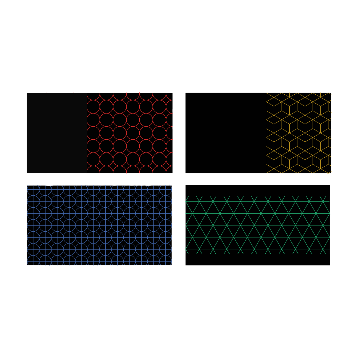 Business Card Pattern Vector Template