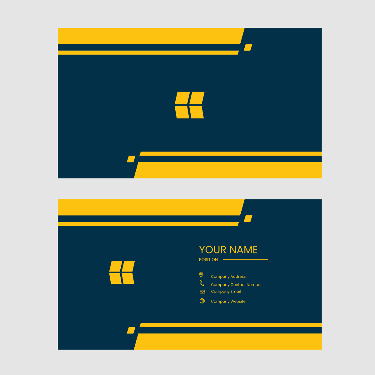 Real Estate Business Card Vector