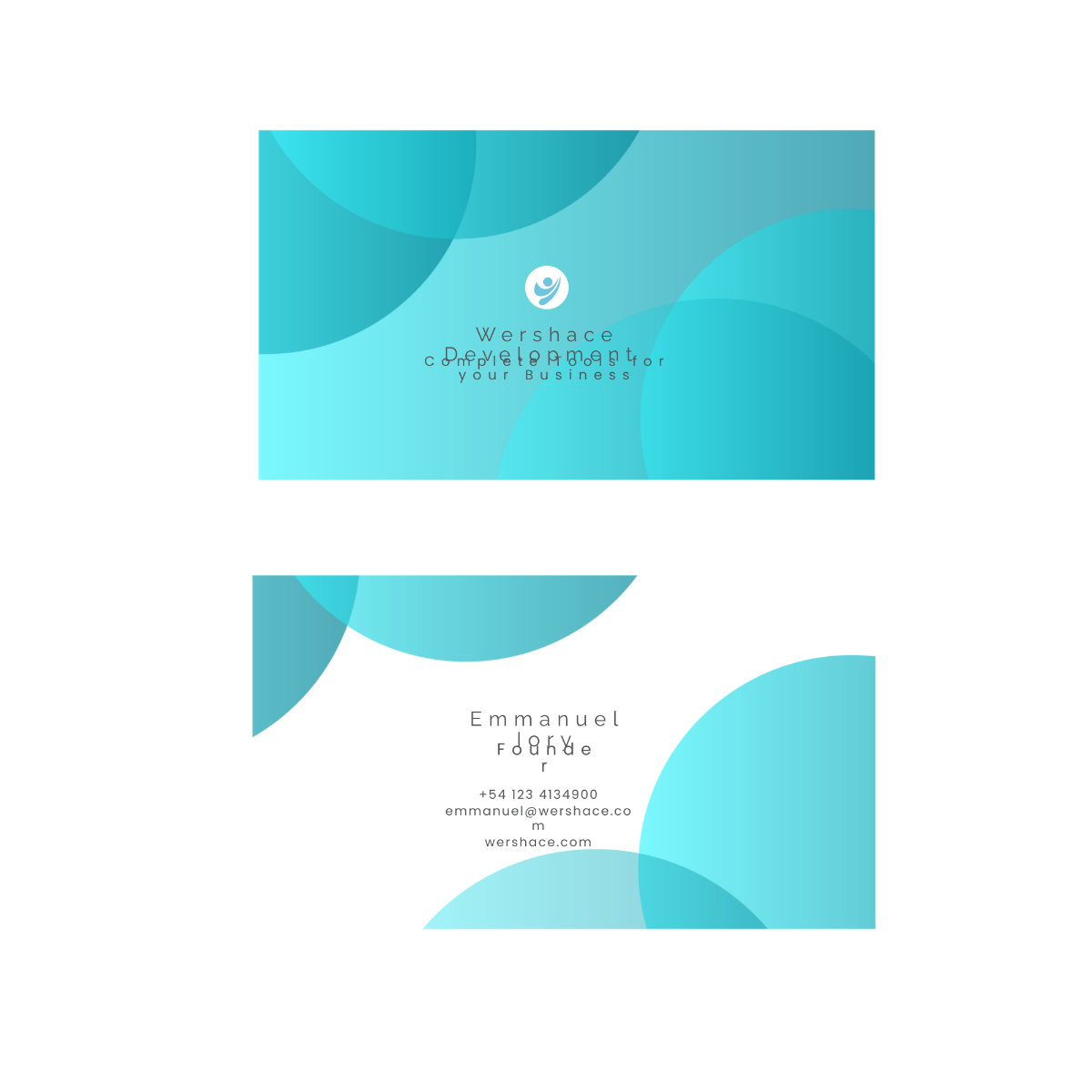Free New Business Card Vector Template