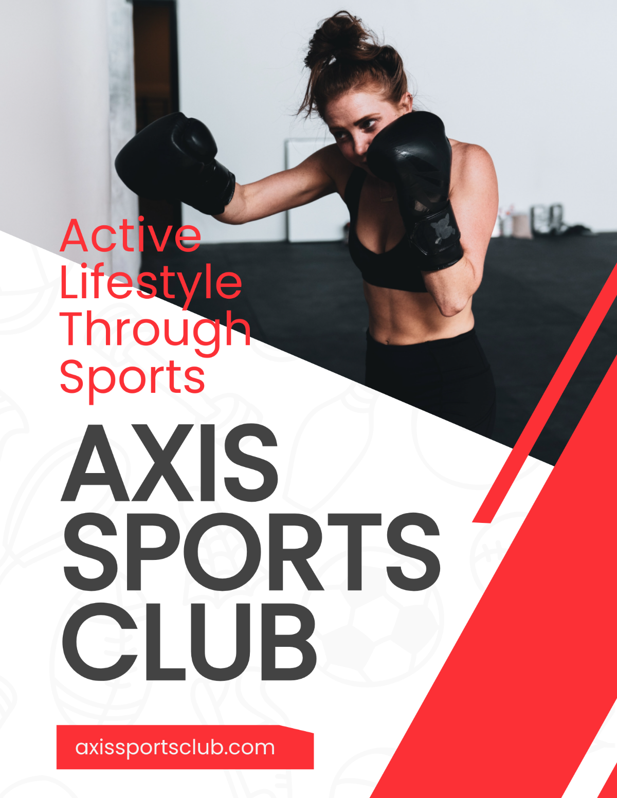 Sports Club Flyer Template