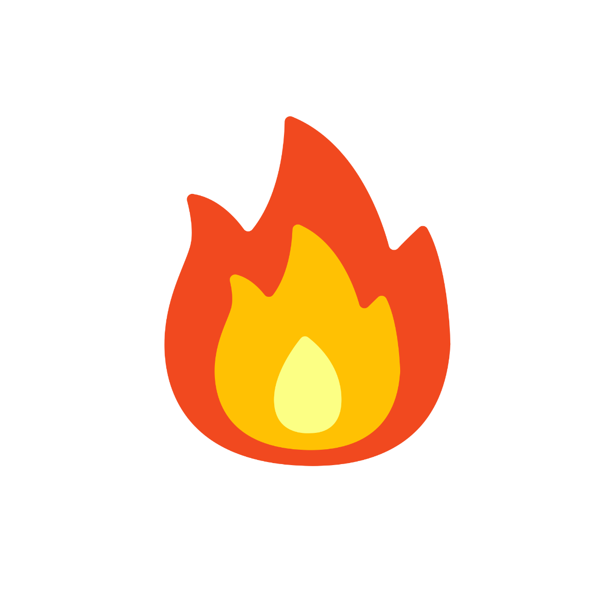 Free Lit Emoji Vector Template