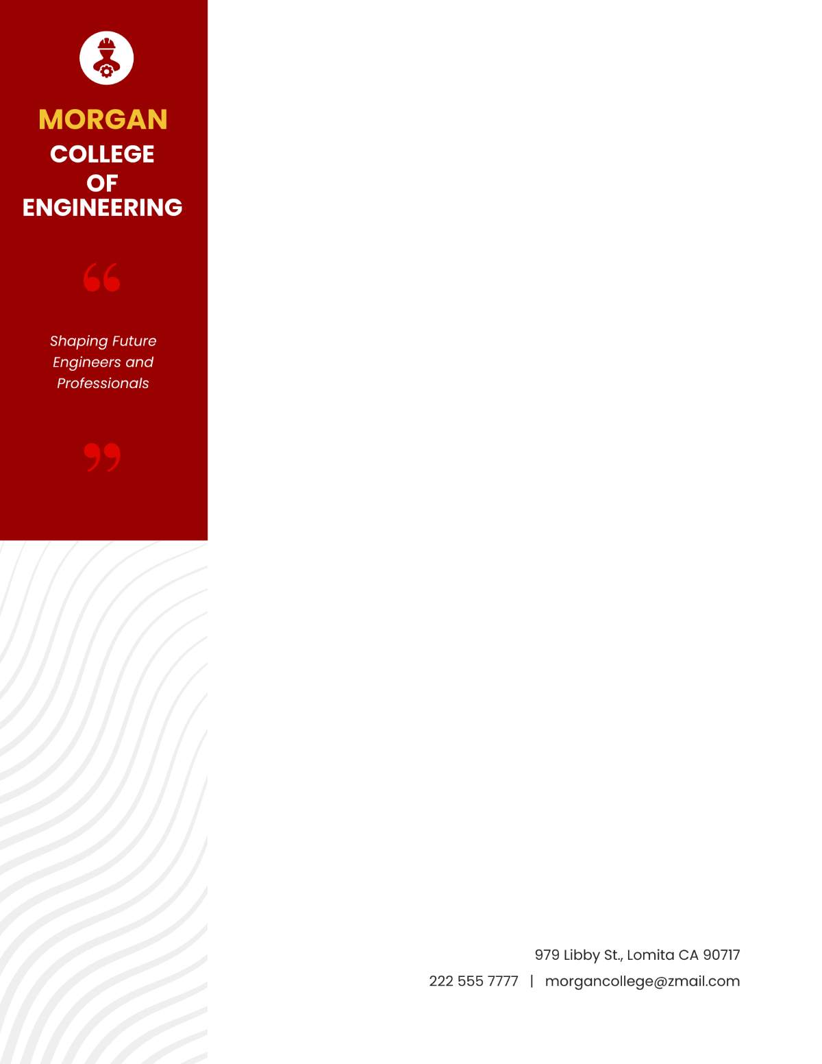 Engineering College Letterhead Template Edit Online Download 
