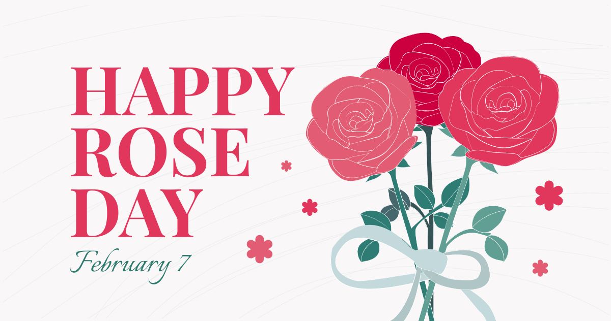Happy Rose Day Facebook Post Template