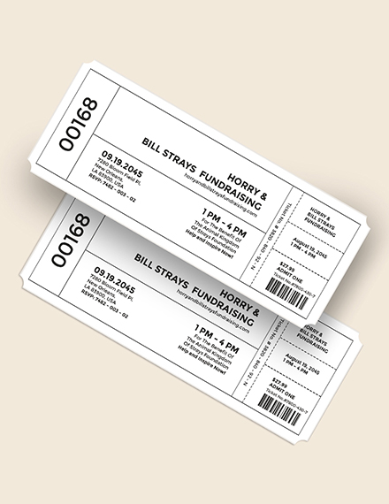 ticket templates for mac