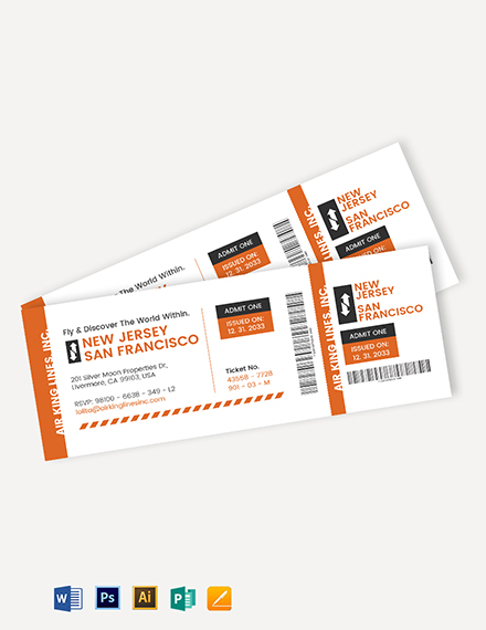 49+ Ticket Invitation Templates - PSD, AI, Word, Pages, Publisher
