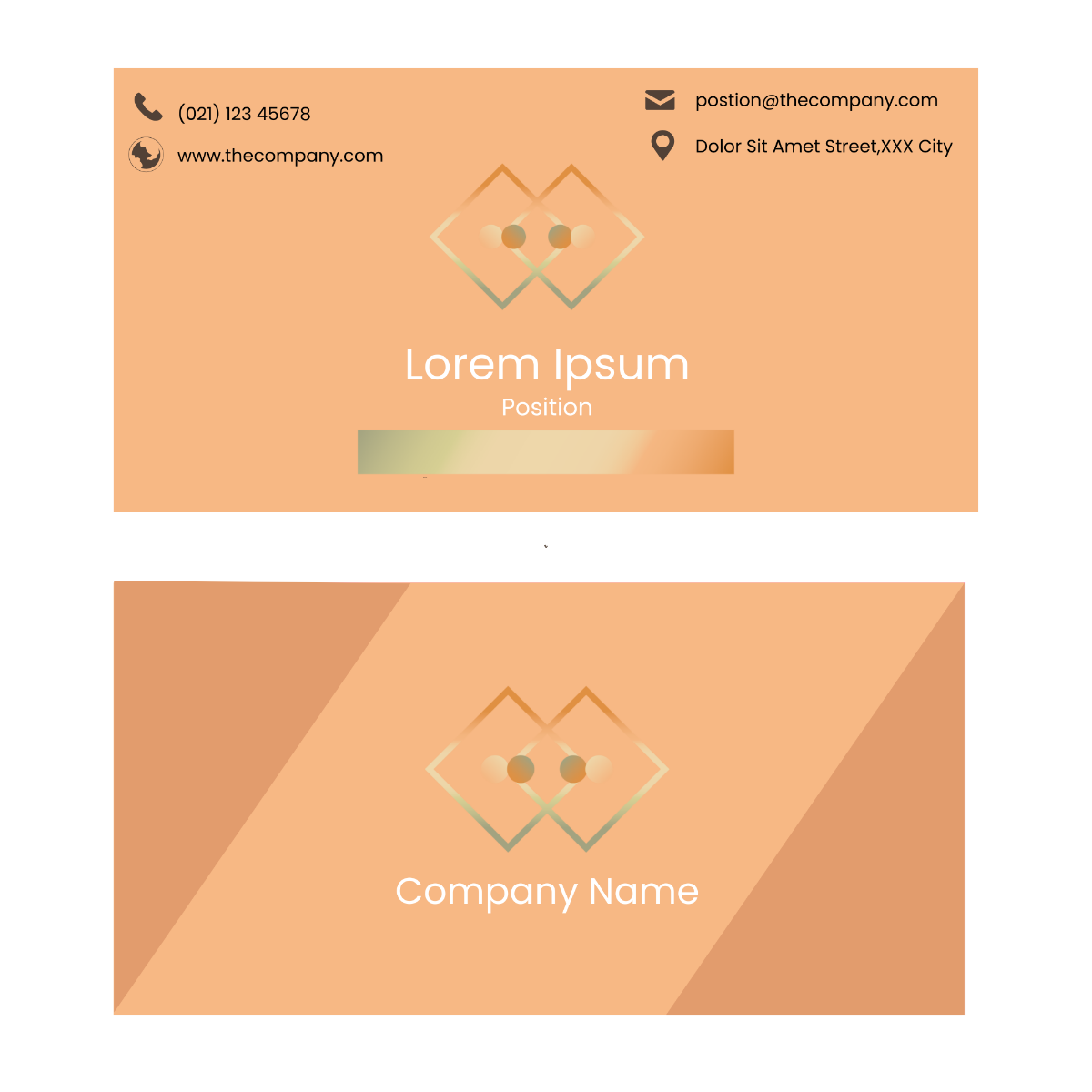 Free Creative Business Card Vector Template