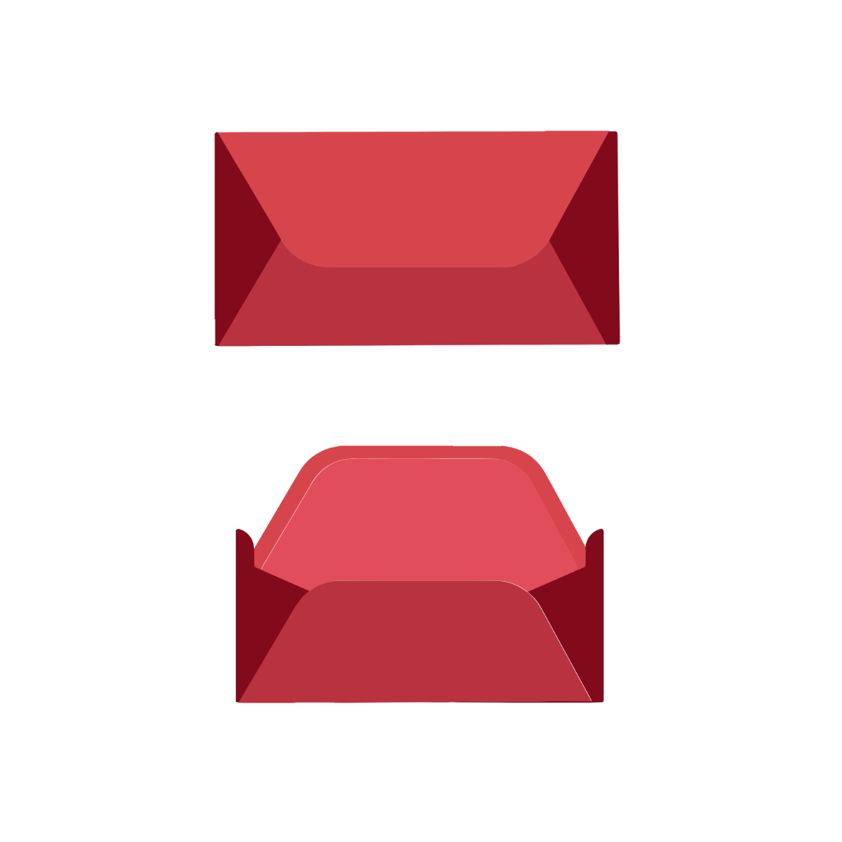 Red Envelope Vector Template