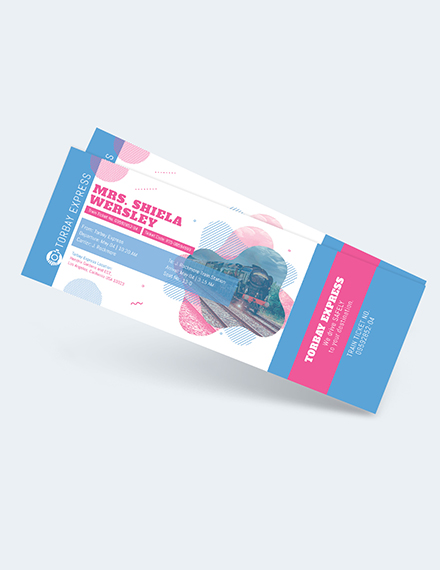 printable train ticket template word doc psd apple mac pages