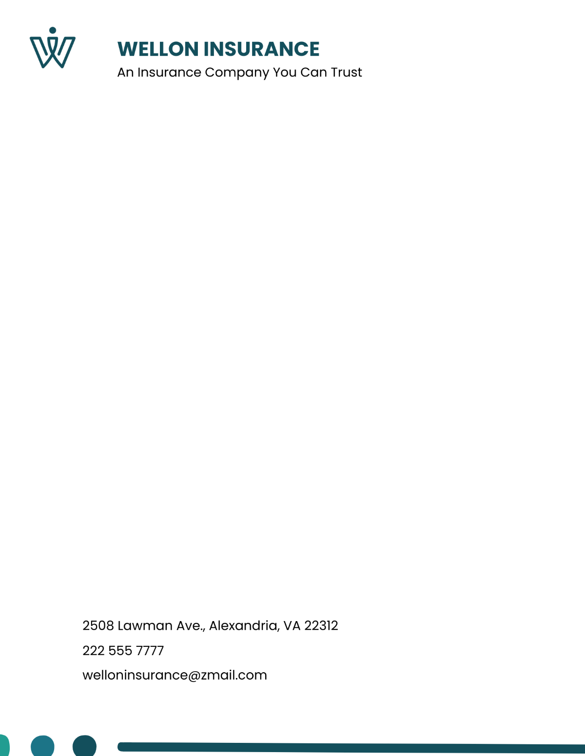 Free Manufacturing Company Letterhead Template