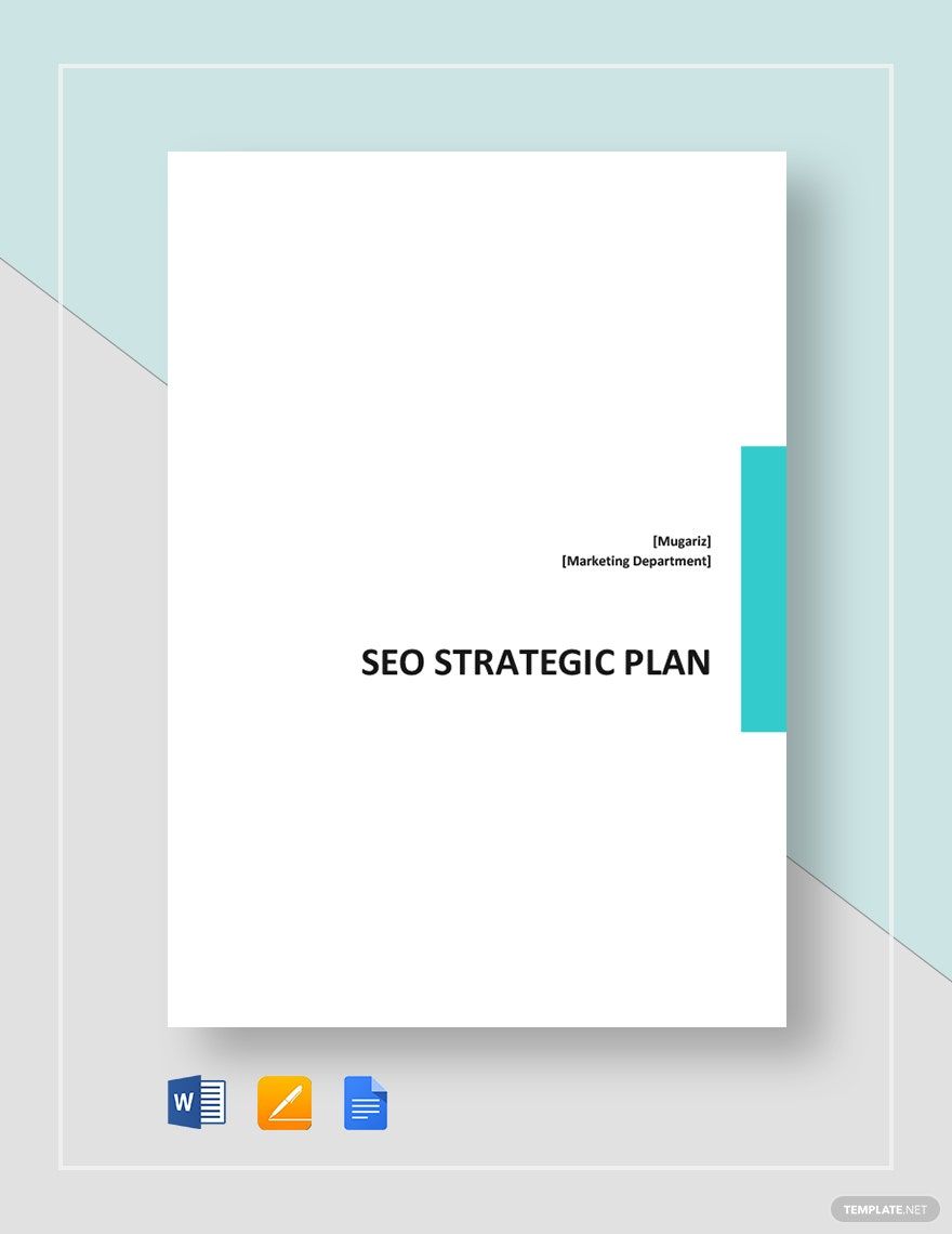 SEO Strategy Plan Template
