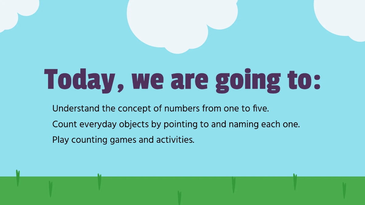 Free Counting Everyday Objects  Template to Edit Online