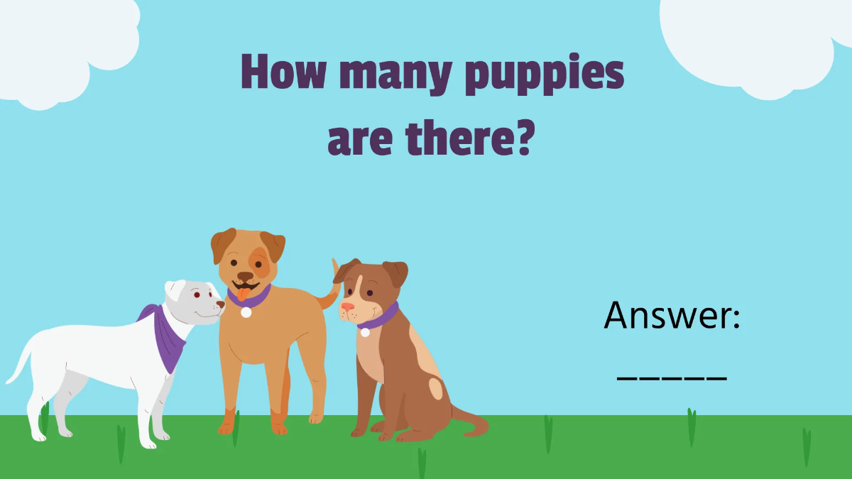 Free Counting Everyday Objects  Template to Edit Online