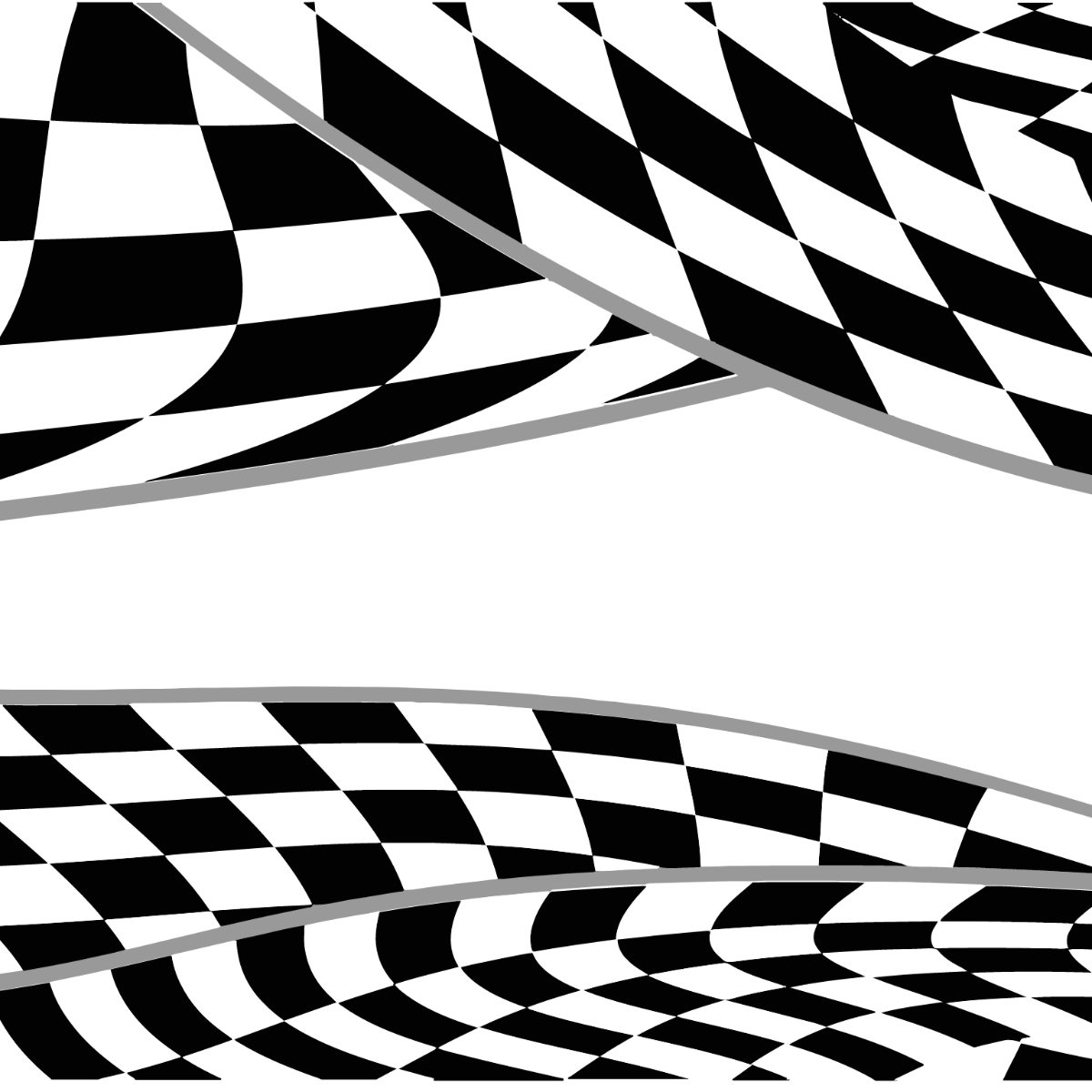 Abstract Checkered Flag Vector Template