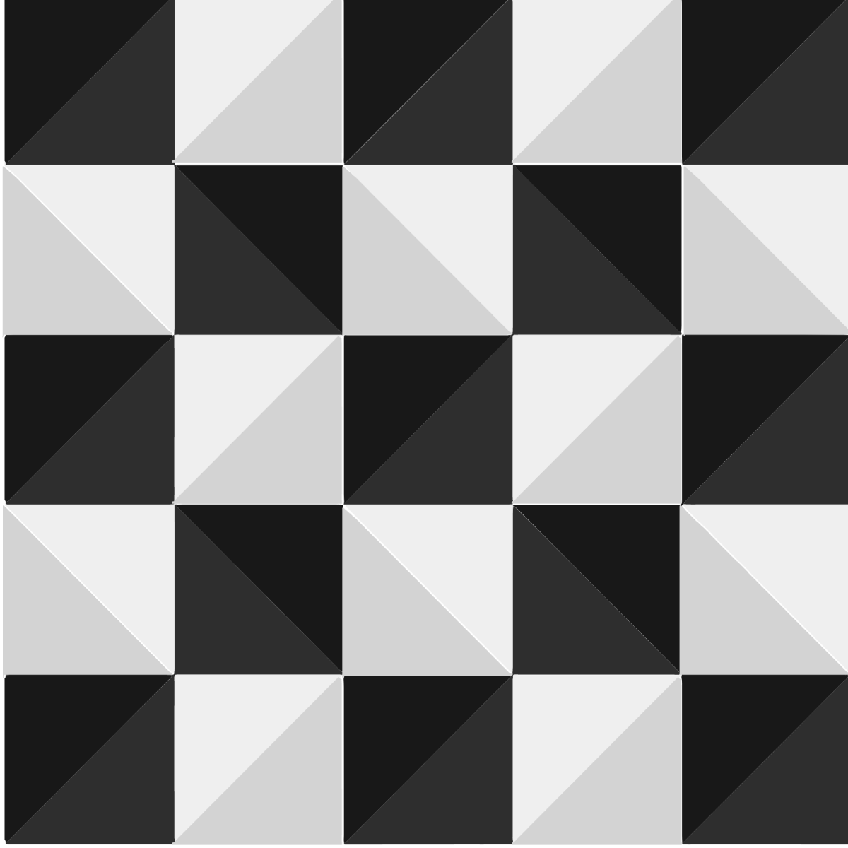 Geometric Checkered Flag Vector Template