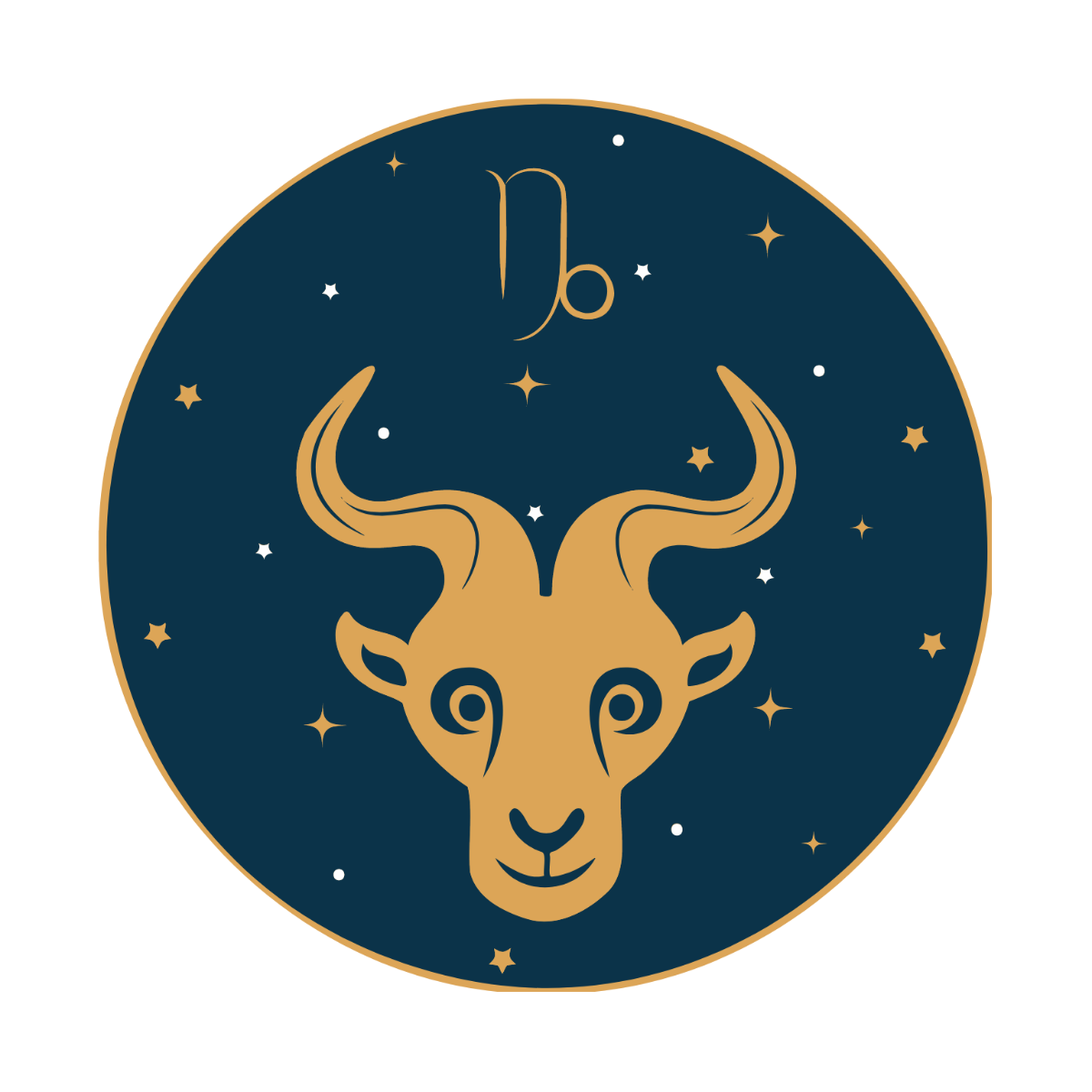 Capricorn Horoscope Vector
