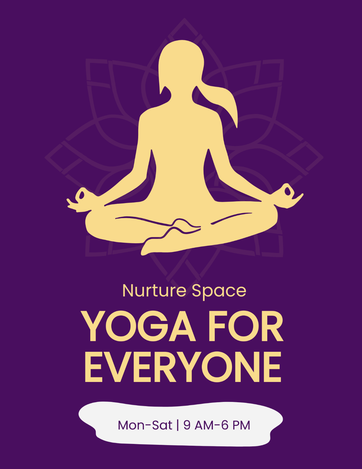 Yoga Centre Flyer Template