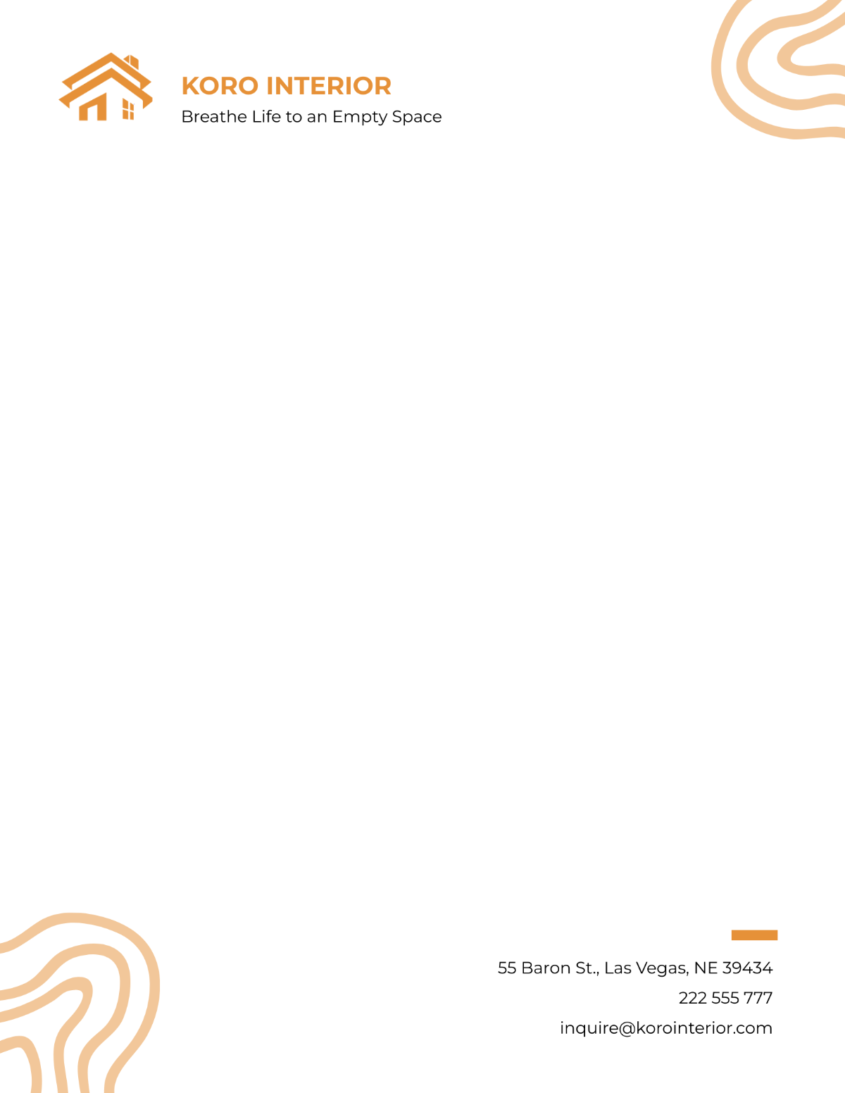 Free Work Letterhead Template