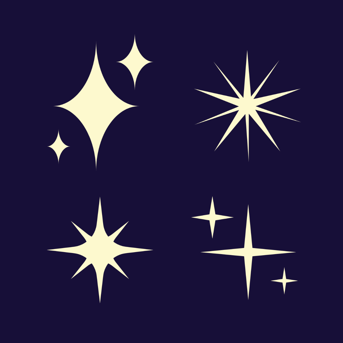Free Twinkle Vector Template
