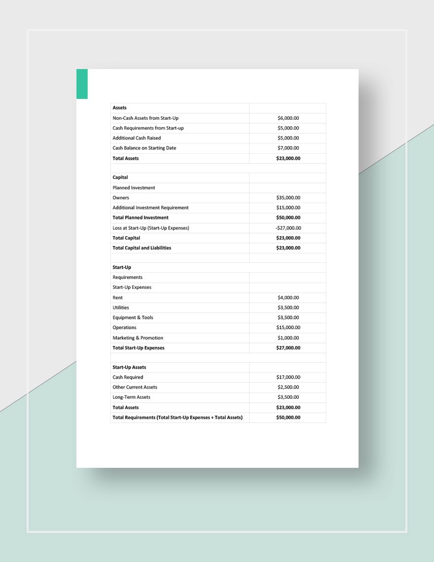 business plan template for web design company