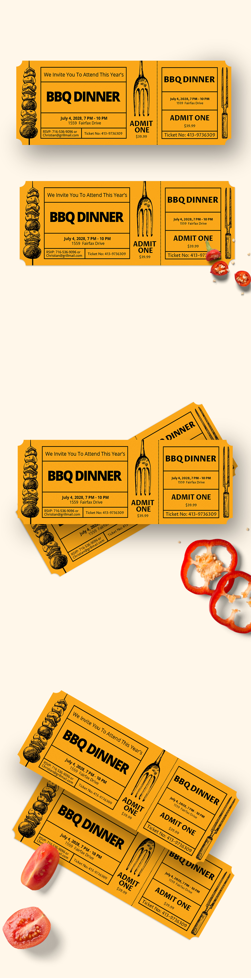 dinner-ticket-templates-design-free-download-template