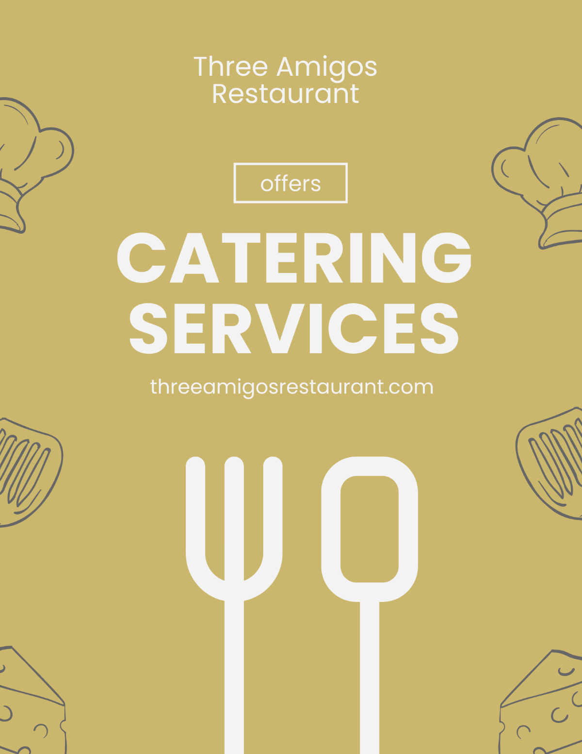 Catering Promotion Flyer Template - Edit Online & Download