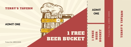 Free Blank Festival Ticket Template