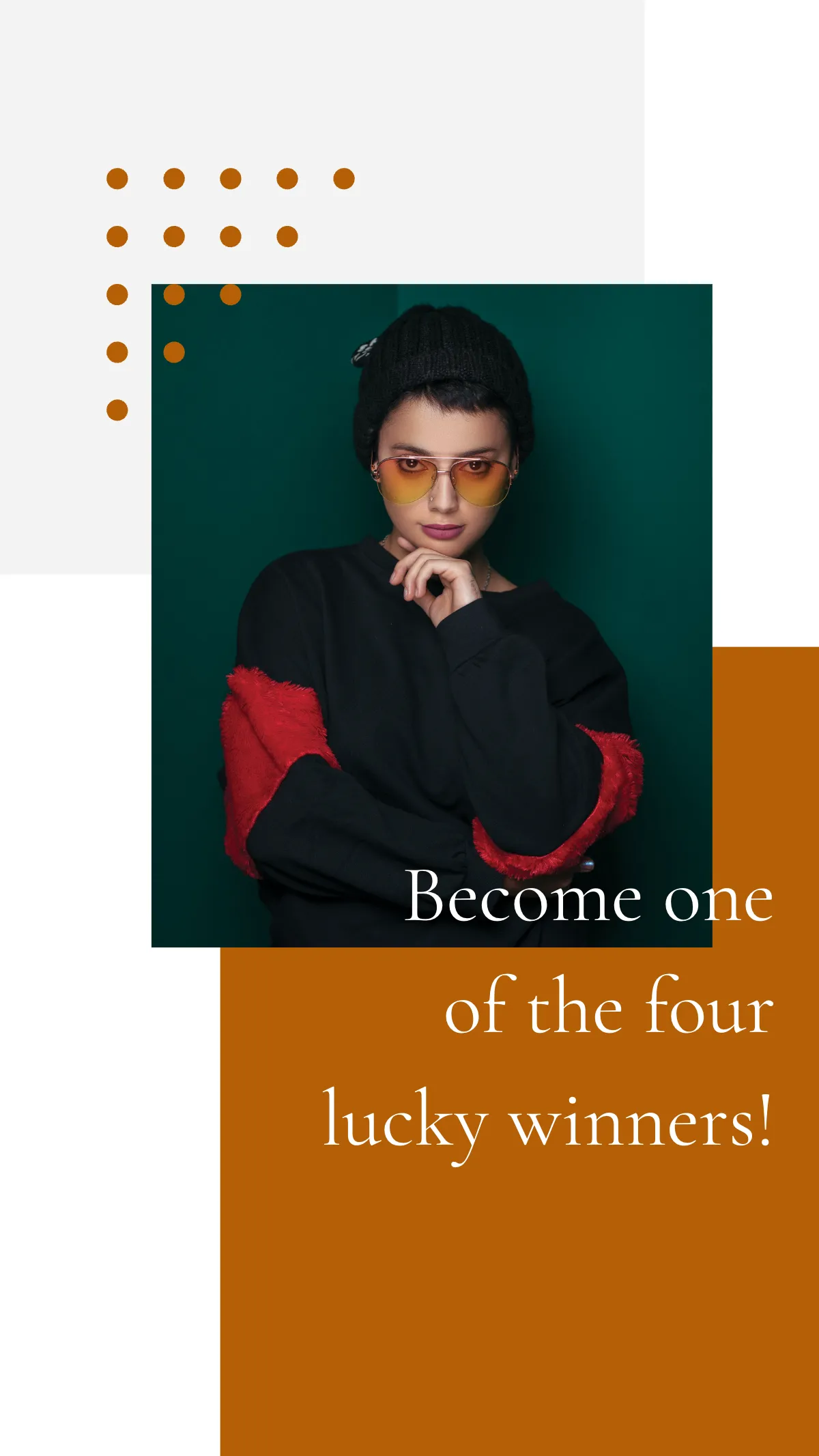 Free Fashion Contest Instagram Story Template to Edit Online