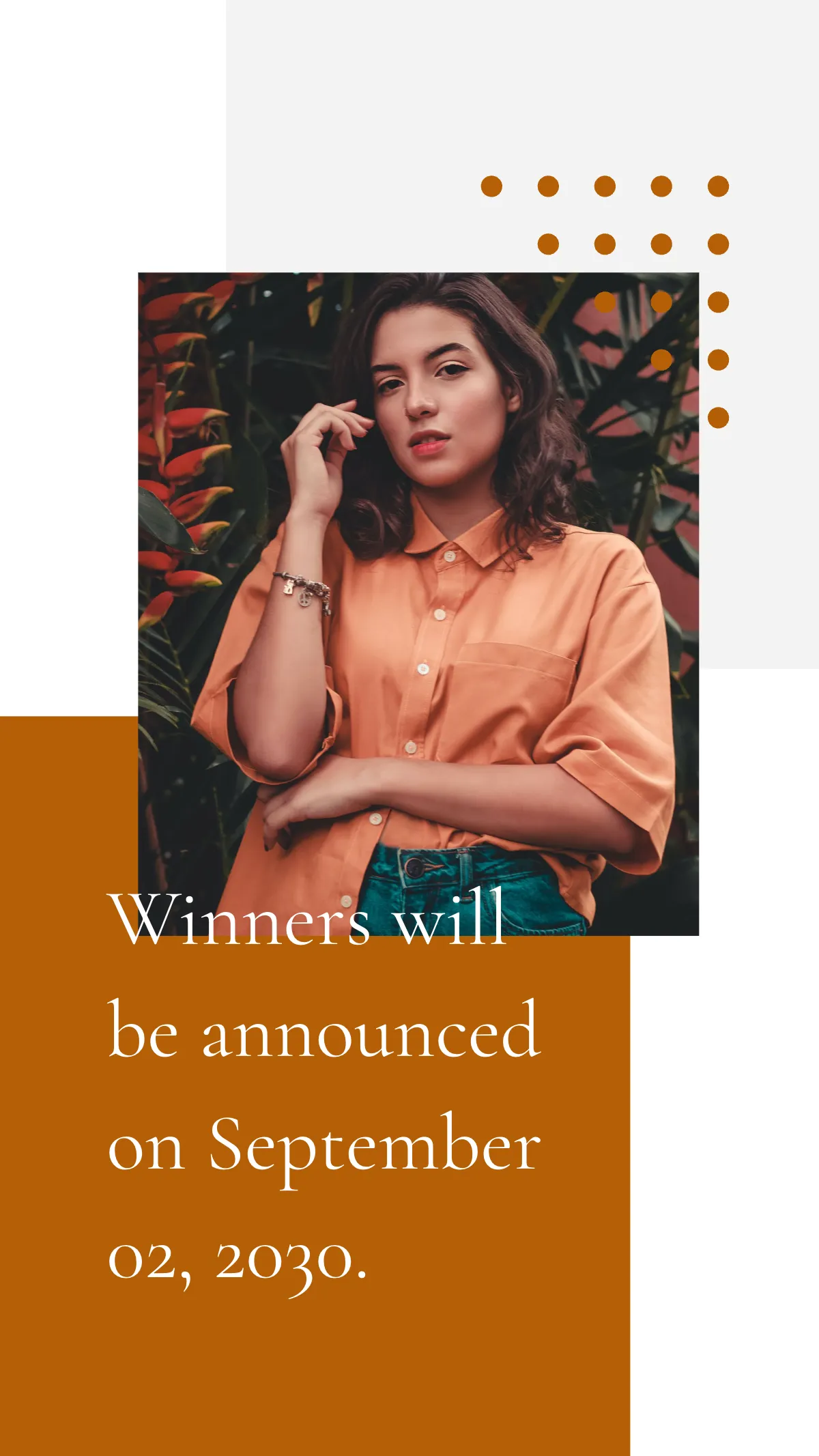 Free Fashion Contest Instagram Story Template to Edit Online