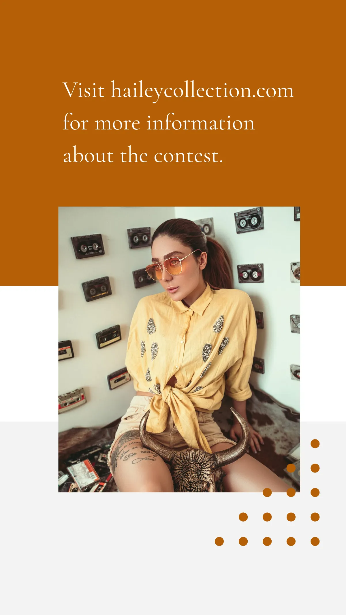 Free Fashion Contest Instagram Story Template to Edit Online