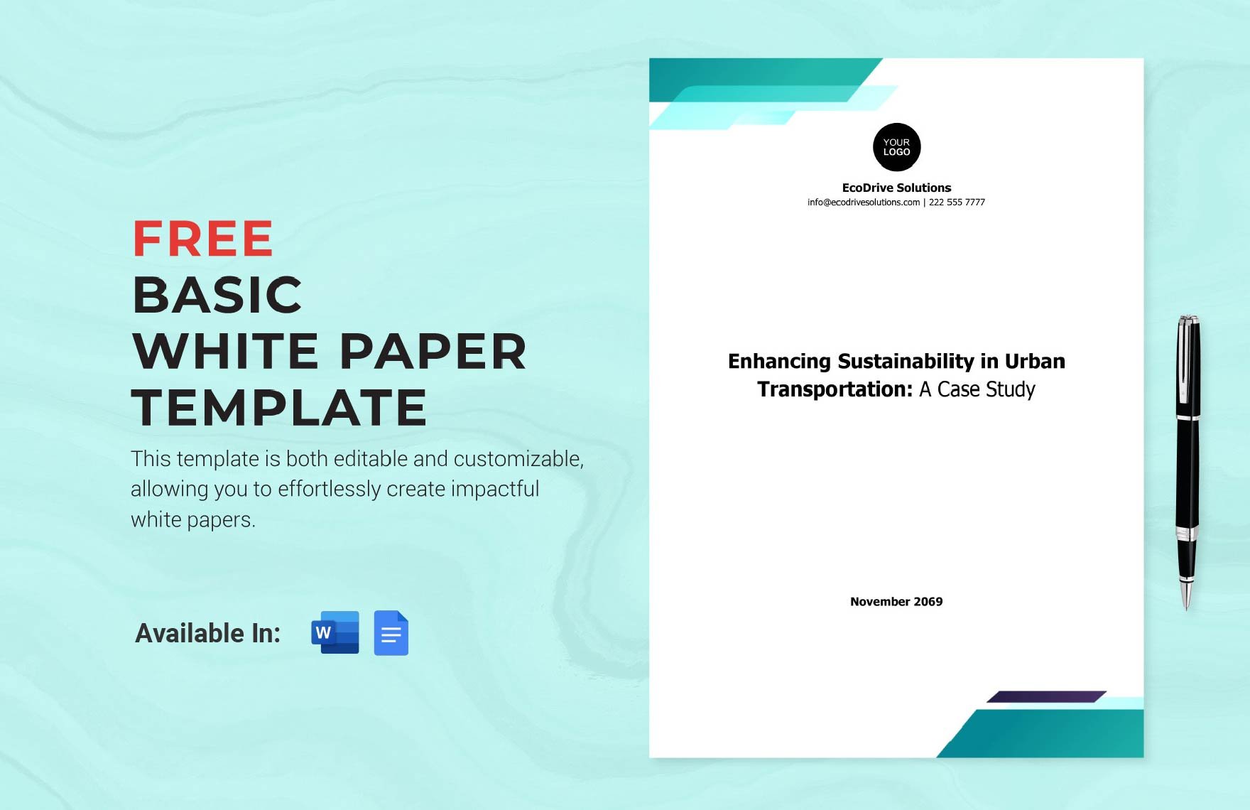 Basic White Paper Template