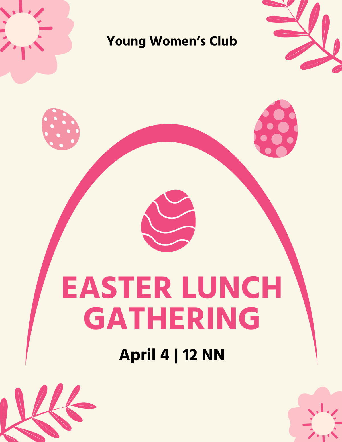 Easter event Flyer Template