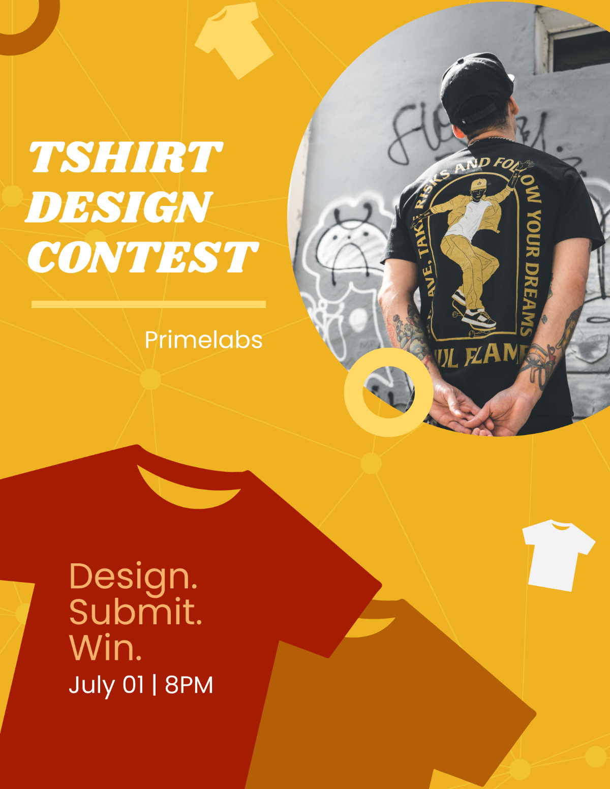 Tshirt Design Contest Flyer