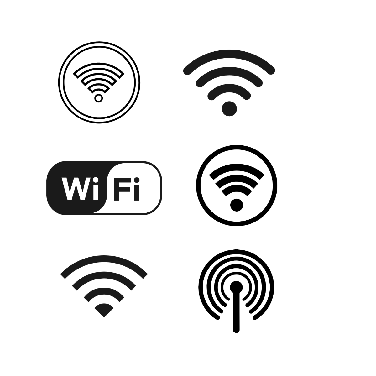 Free Wireless Vector Template