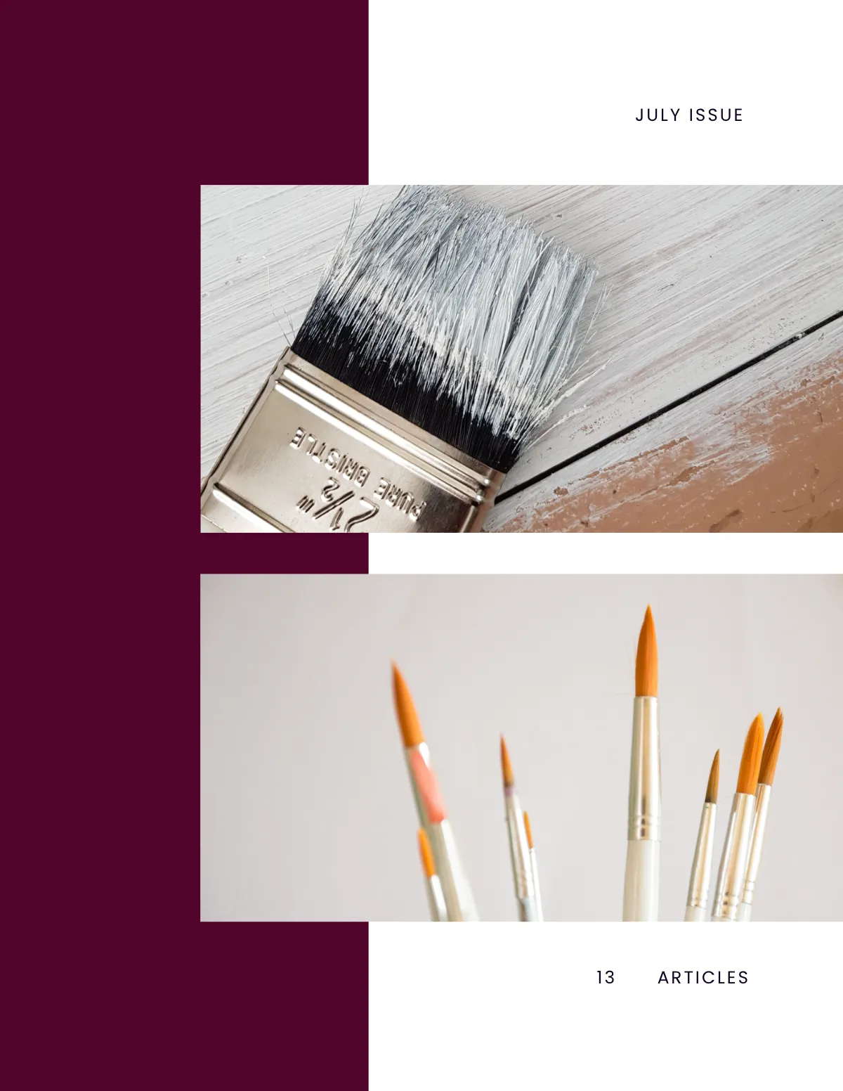 Free Creative Magazine Blogger Template to Edit Online