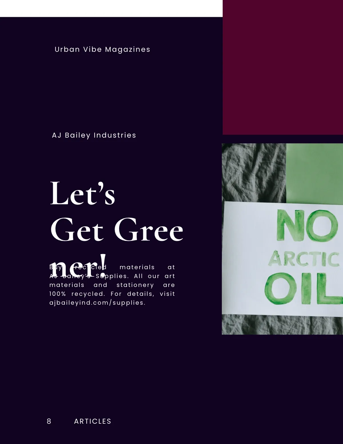 Free Creative Magazine Blogger Template to Edit Online