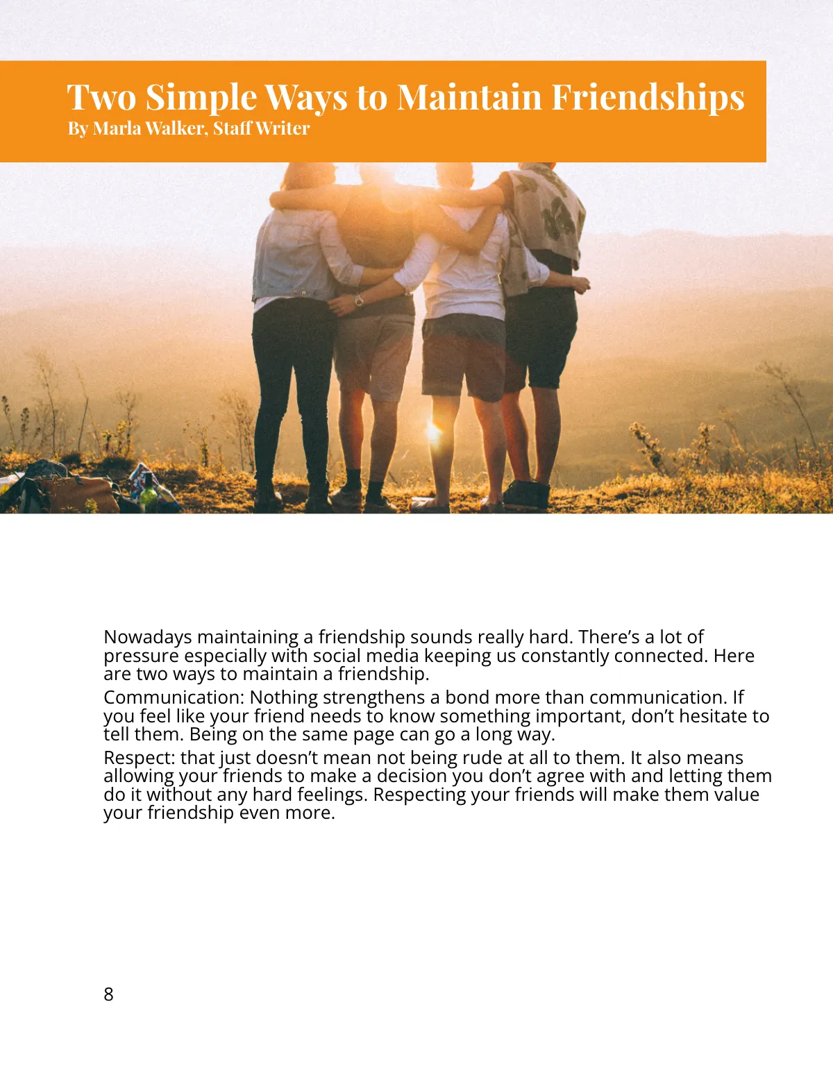 Free Sample Magazine Blogger Template to Edit Online