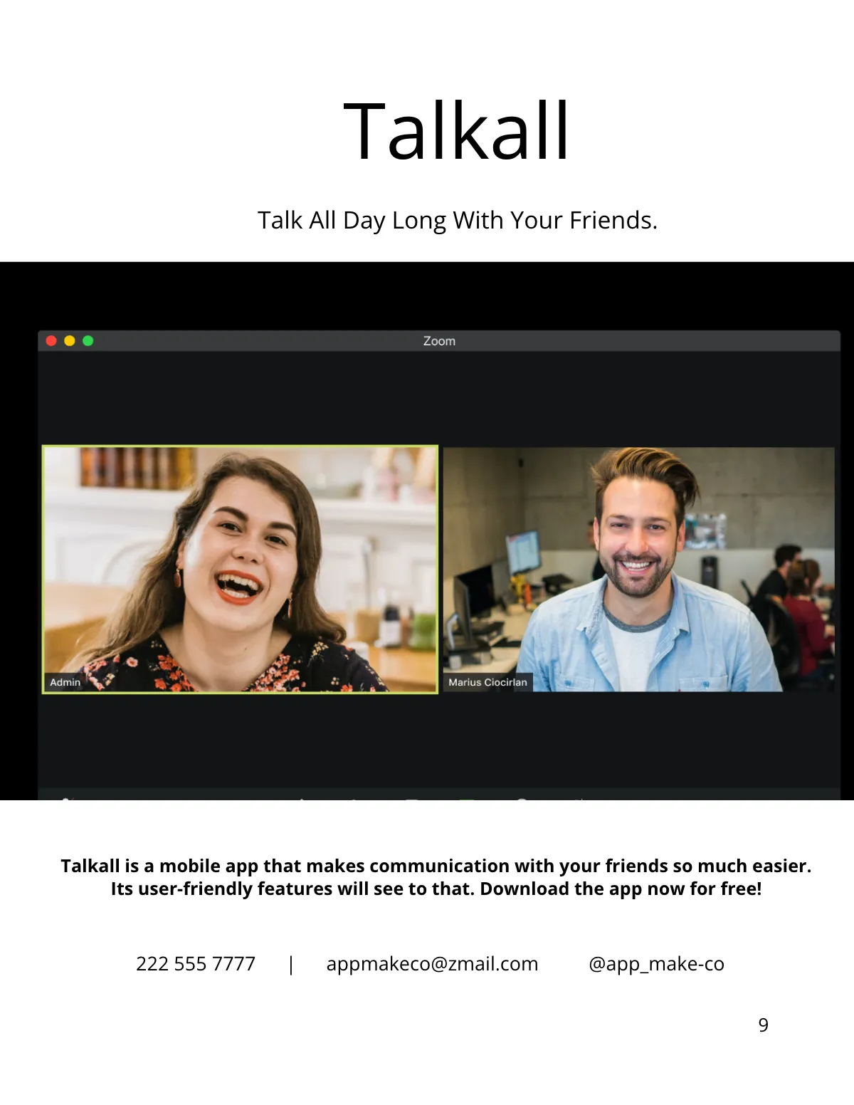 Free Sample Magazine Blogger Template to Edit Online