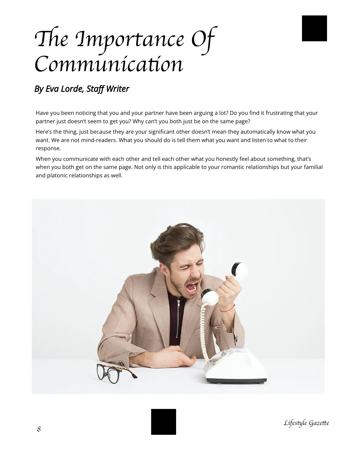 Free Lifestyle Magazine News Template to Edit Online