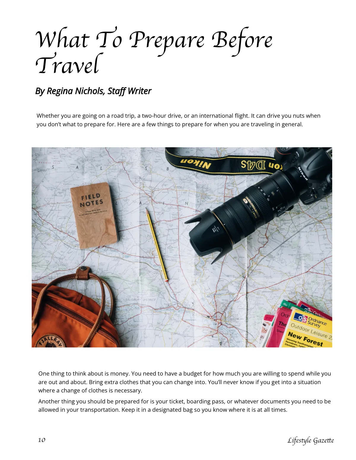 Free Lifestyle Magazine News Template to Edit Online